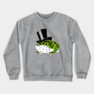 Tophat Pacman Frog Crewneck Sweatshirt